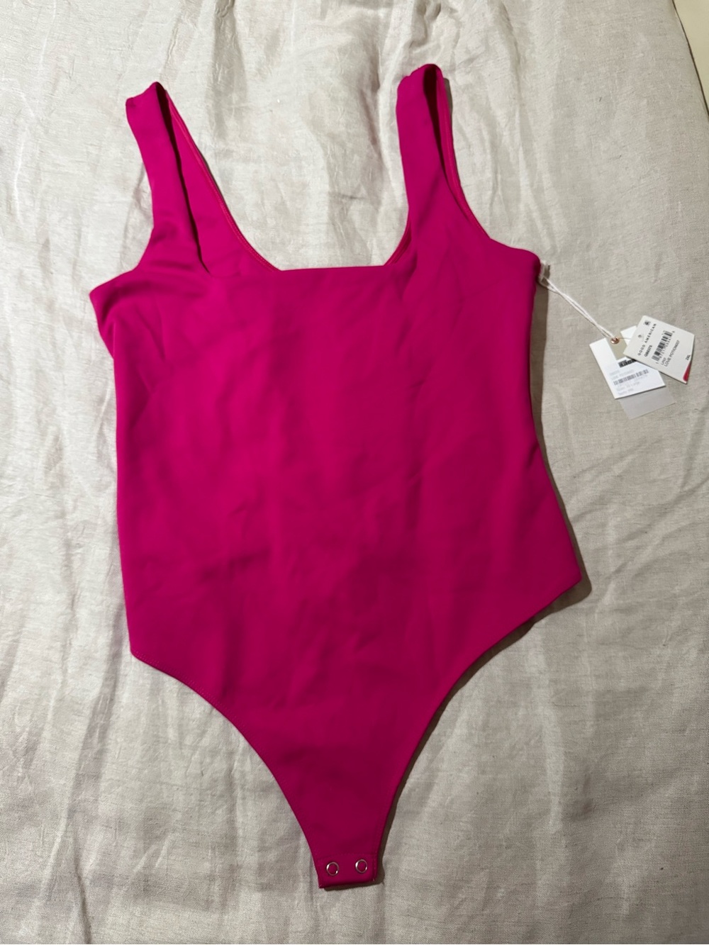 Good American Women’s Pink Bodysuit Size 2XL Nwt